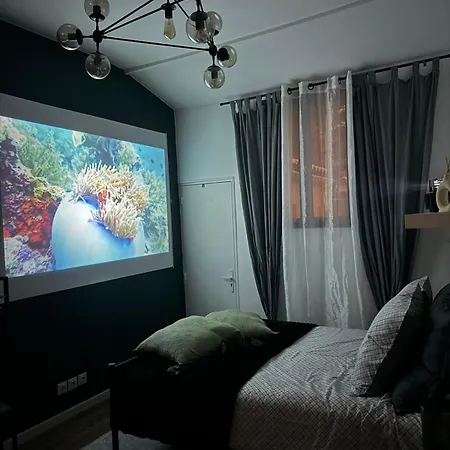 Maisonnette Proche De Paris & Home Cinema Bourg-la-Reine Buitenkant foto